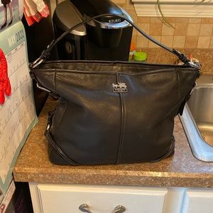 Black Coach Shoulder Bag